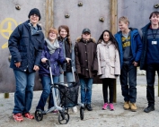 Elever som blir portrettert