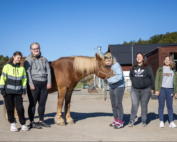 Elever som blir portrettert